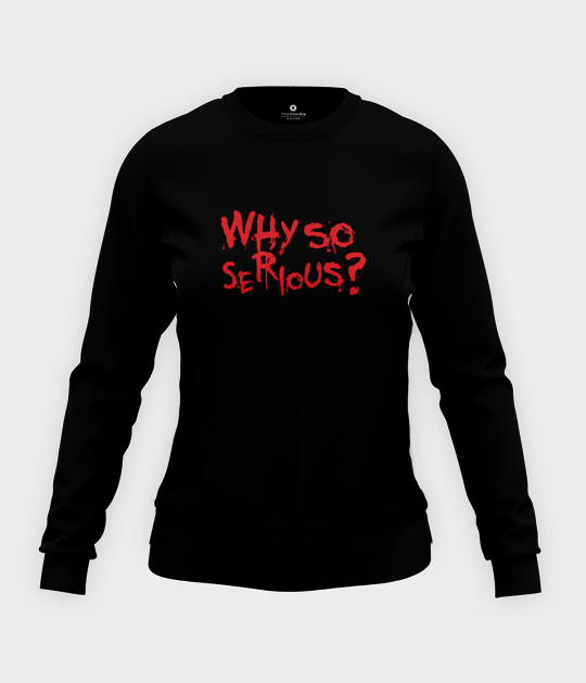 Bluza damska taliowana Why so serious