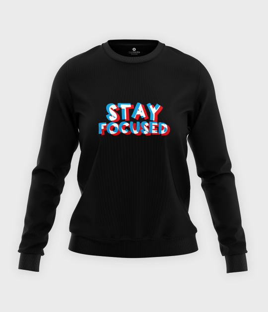 Bluza klasyczna damska Stay focused