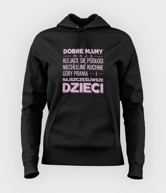 Bluza damska z kapturem Dobre Mamy