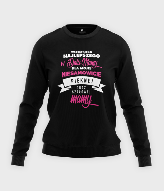 Bluza klasyczna damska Niesamowicie piękna mama