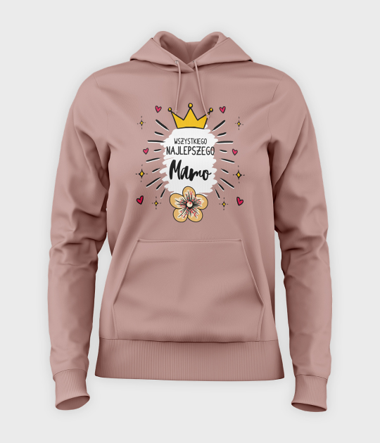 Bluza damska z kapturem Wszystkiego najlepszego Mamo