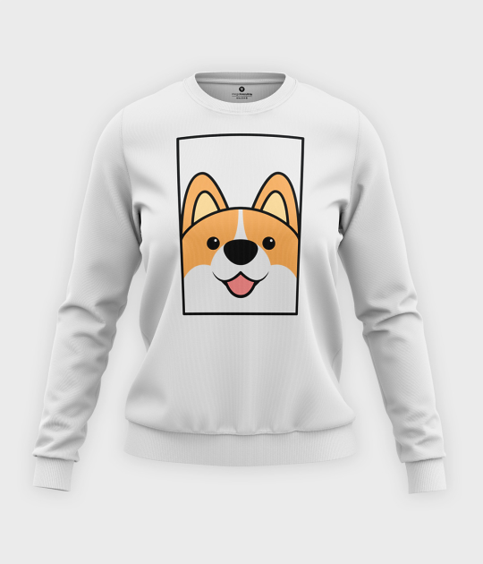 Bluza klasyczna damska Corgi