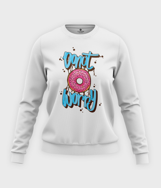 Bluza klasyczna damska Donut Worry