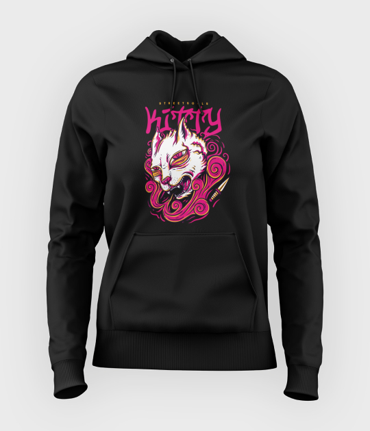 Bluza damska z kapturem Kitty