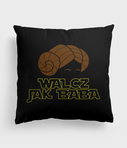 Poduszka full print Walcz Jak Baba