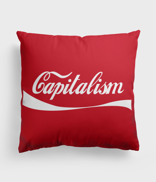 Poduszka full print Capitalism