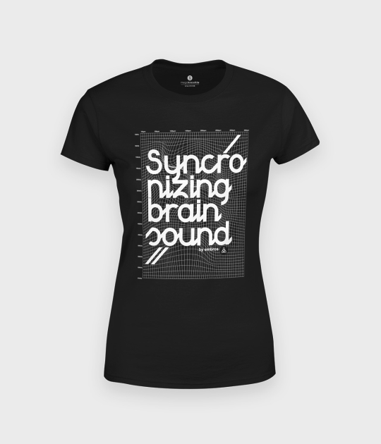 Koszulka damska Syncronizing brain sound