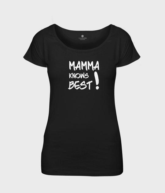 Koszulka damska oversize Mamma knows