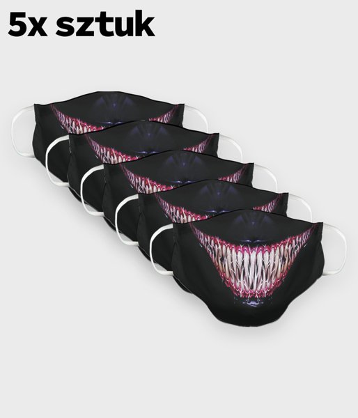 5-pack - Venom Premium - maska na twarz premium
