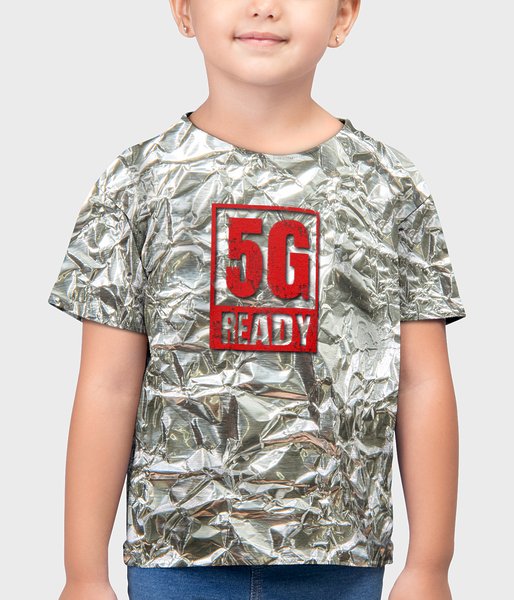 5G Ready - koszulka dziecięca fullprint