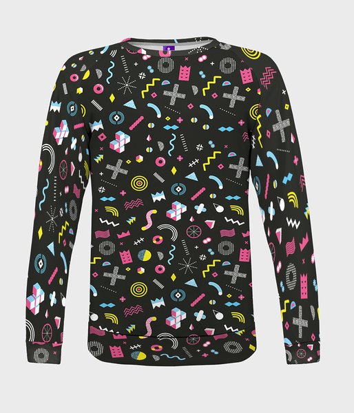 Abstract - bluza damska fullprint