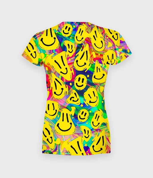 Acid Smile - koszulka damska fullprint-2