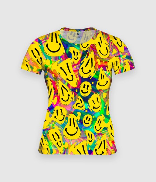 Acid Smile - koszulka damska fullprint