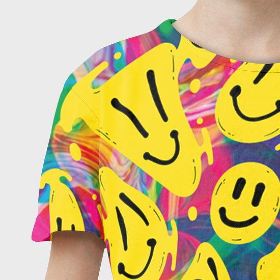 Acid Smile - koszulka dziecięca fullprint-2