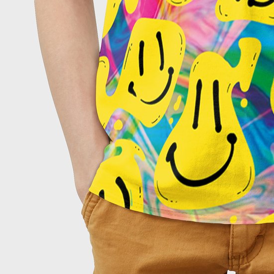 Acid Smile - koszulka dziecięca fullprint-3