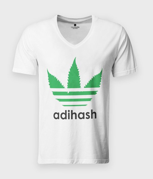 Adihash - koszulka męska v-neck