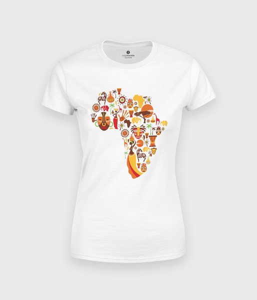 Afryka 3 - koszulka damska
