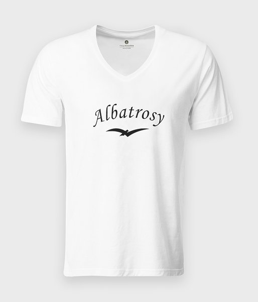 Albatrosy - koszulka męska v-neck
