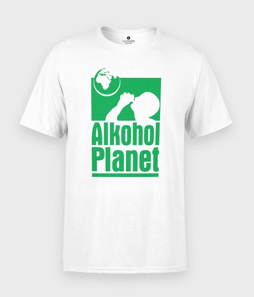 Alkohol planet - koszulka męska