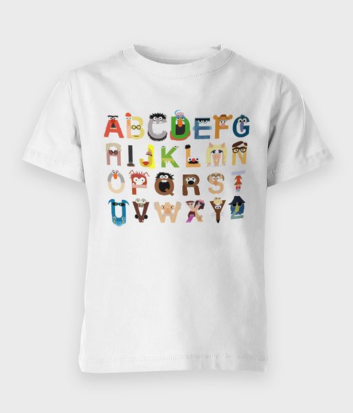 Alphabet - koszulka dziecięca