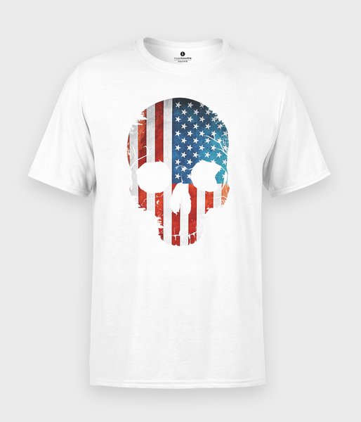 Amerykańska Czaszka - koszulka męska