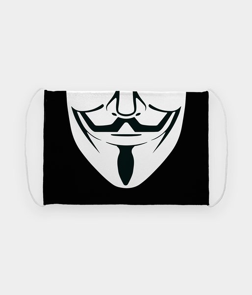 Anonymous - maska na twarz fullprint
