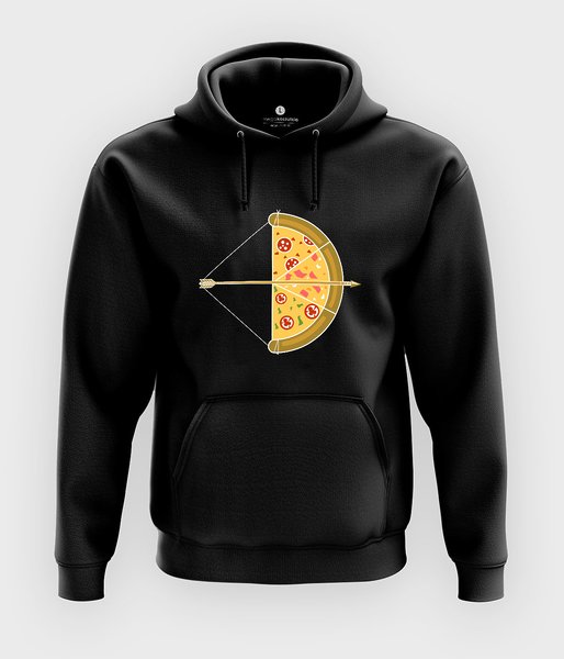 Arrow pizza - bluza z kapturem