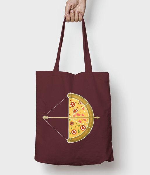 Arrow pizza - torba bawełniana