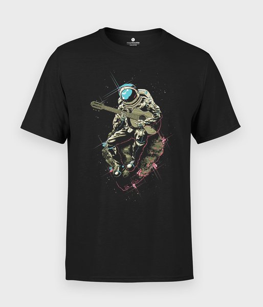 Astronaut With A Guitar - koszulka męska