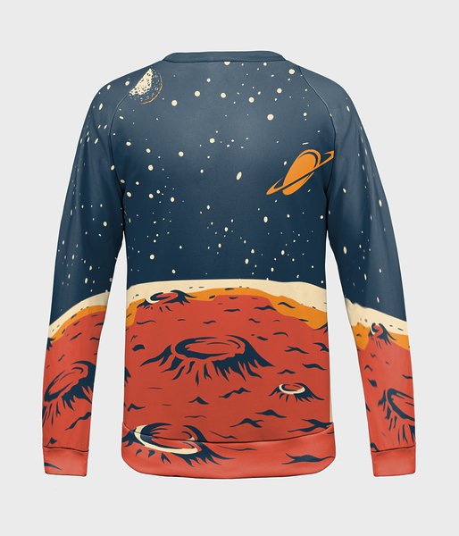 Astronauta - bluza damska fullprint-2