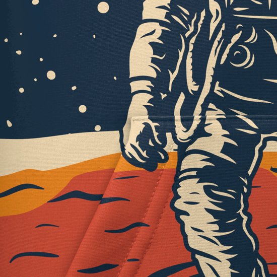 Astronauta  - bluza damska fullprint z kapturem-3