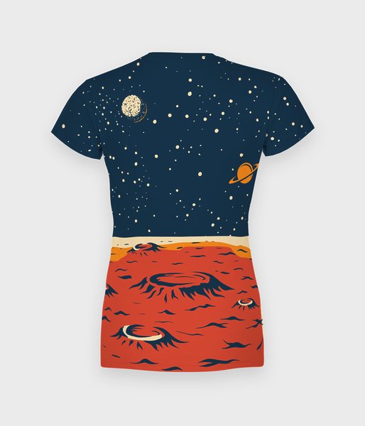 Astronauta - koszulka damska fullprint-2