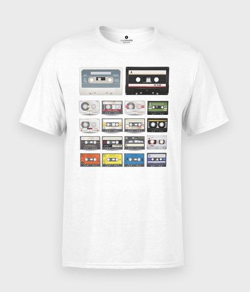 Audio cassettes - koszulka męska