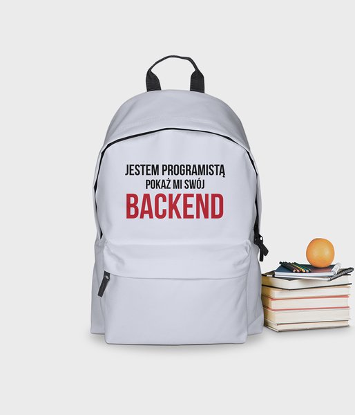 Backend - plecak szkolny