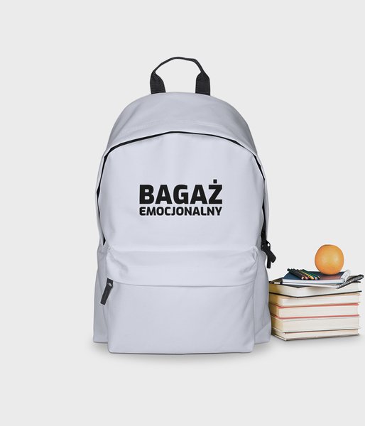 Bagaż emocjonalny - plecak szkolny