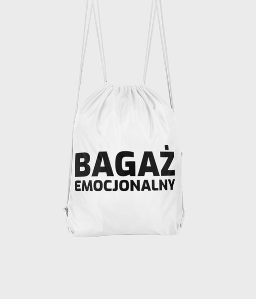Bagaż emocjonalny - plecak workowy