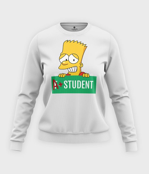 Bart Simpson - bluza klasyczna damska