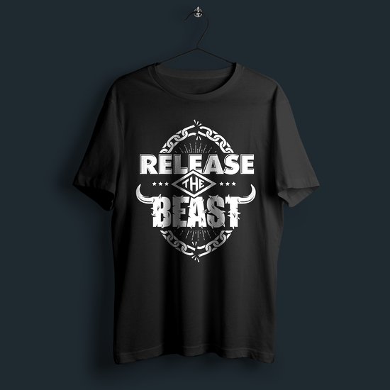 Beast - koszulka męska-2
