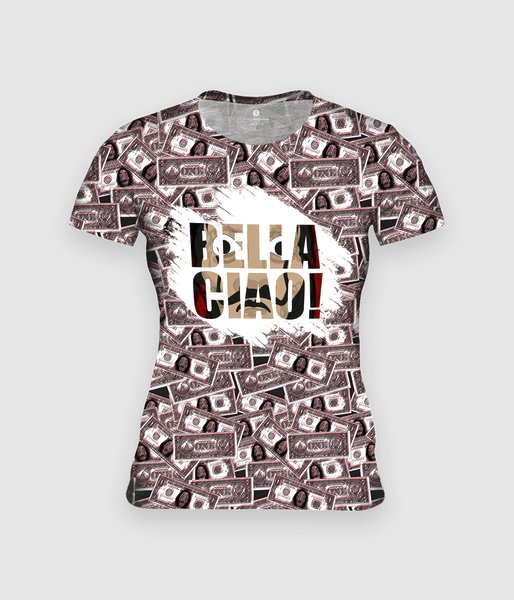 Bella ciao 2 - koszulka damska fullprint