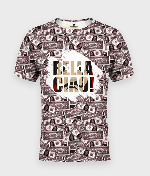 Bella ciao 2 - koszulka męska fullprint