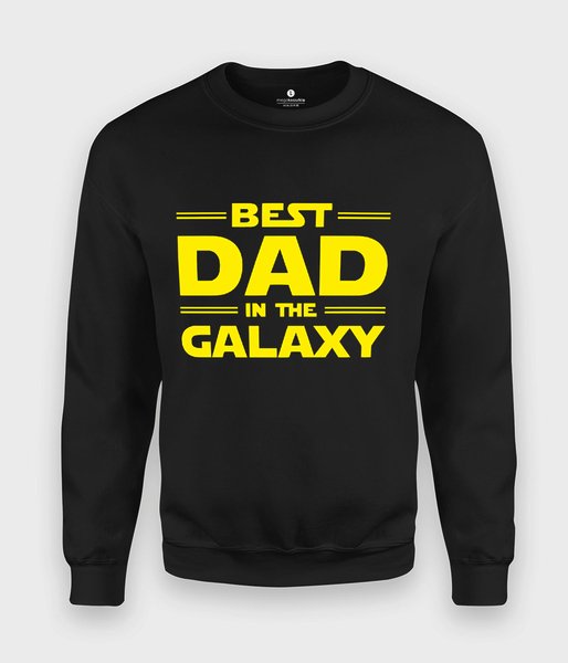 best dad in the galaxy - bluza klasyczna