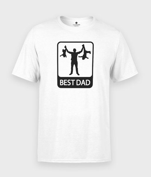 Best dad - koszulka męska