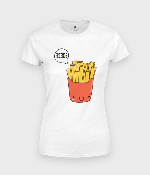 Best Friend Fries - koszulka damska