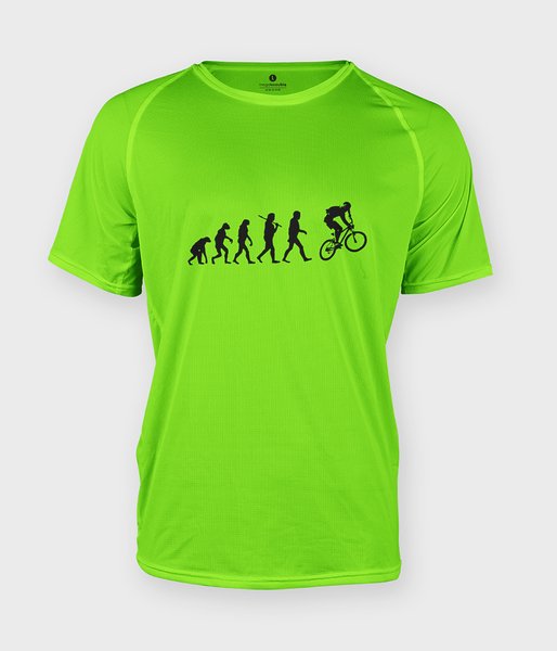 Bike evolution - koszulka męska sportowa