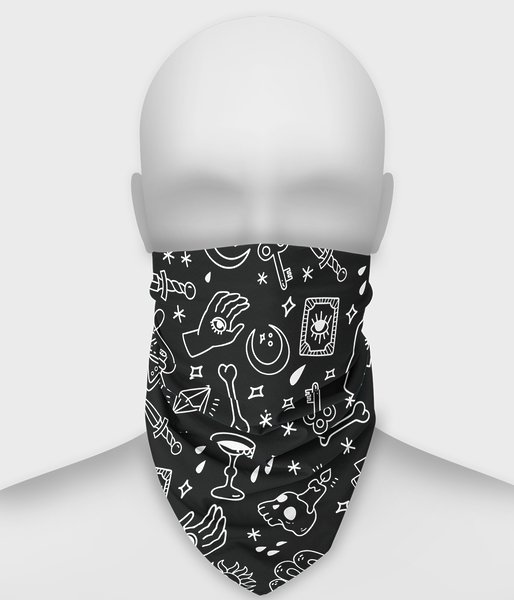 Black magic - bandana fullprint