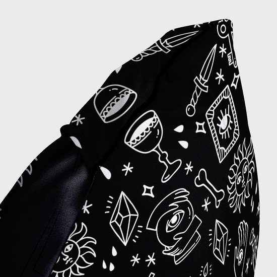 Black magic - poduszka fullprint xl old-4