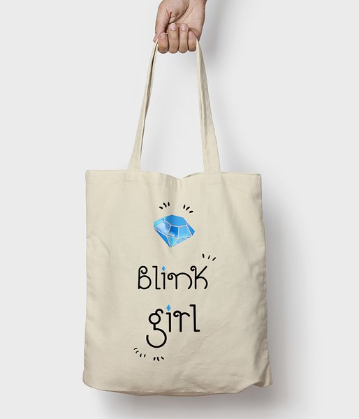 Blink Girl - torba bawełniana