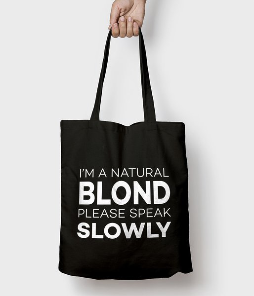 Blond - torba bawełniana