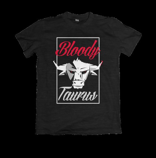 Bloody Taurus - koszulka męska-2