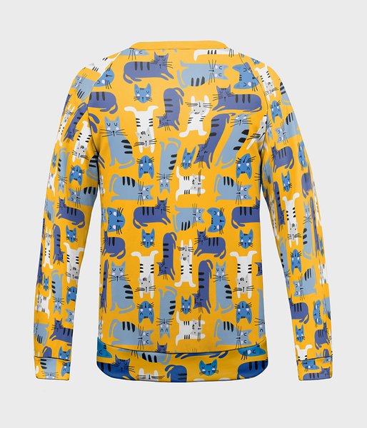 Blue Cats - bluza damska fullprint-2